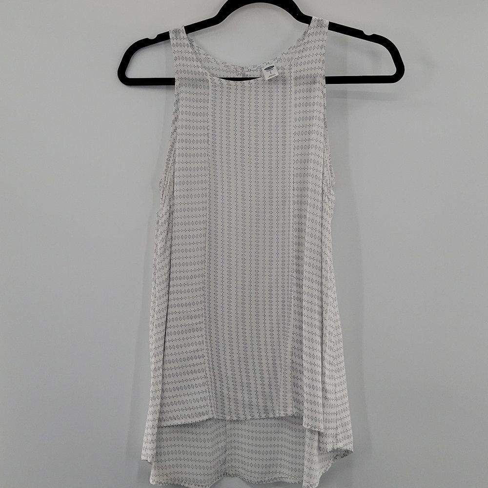 3 For $20 Old Navy white and Blue Top size SP - Picture 1 of 5